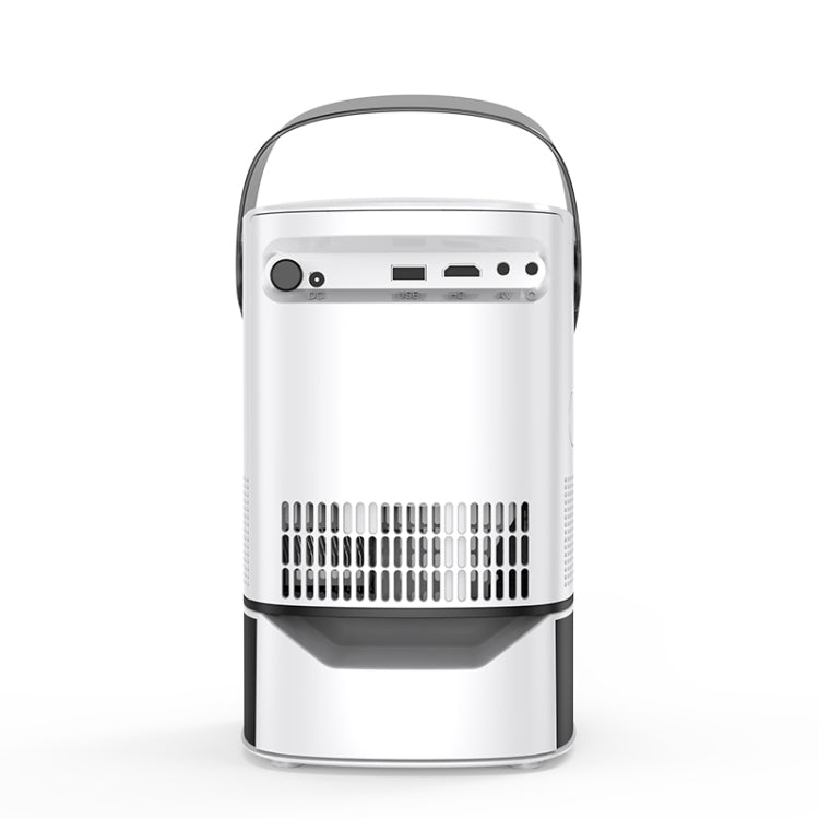 TS-2 1920 x 1080P 240ANSI HiSilicon 352 Android 9.0 Telescopic Projector, EU Plug(White) - LED Projector by PMC TechLife | Online Shopping South Africa | PMC TechLife | Buy Now Pay Later Mobicred