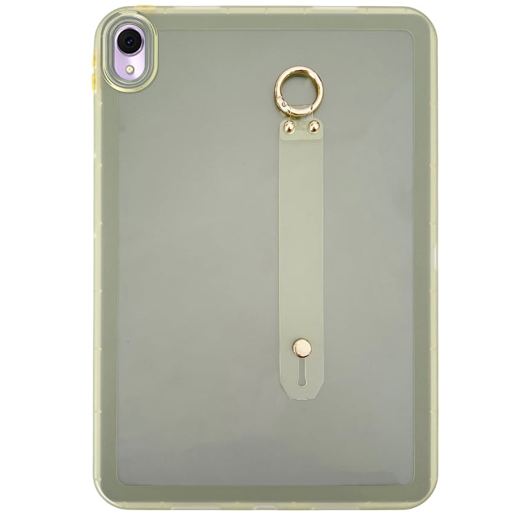 For Huawei MatePad 11 2023 / 2024 Wristband Holder PC Hybrid TPU Soft Tablet Case(Yellow) - Huawei by PMC Jewellery | Online Shopping South Africa | PMC Jewellery | Buy Now Pay Later Mobicred