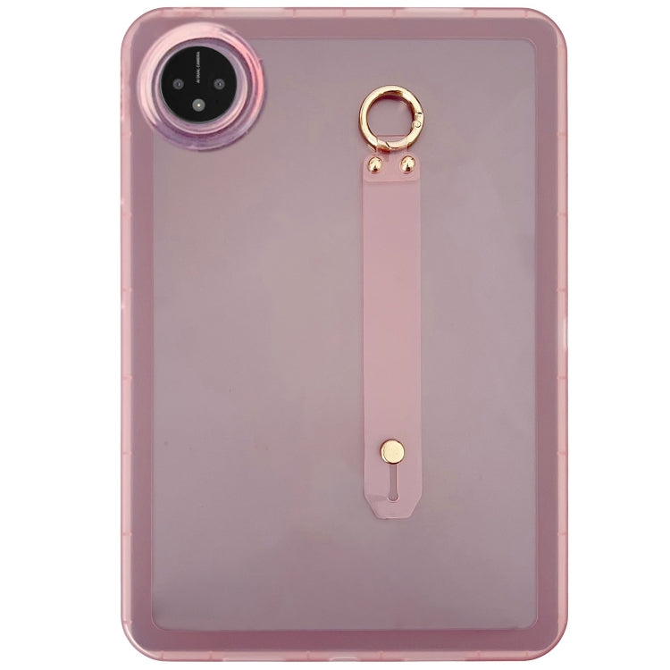 For Huawei MatePad Pro 11 2024 Wristband Holder PC Hybrid TPU Soft Tablet Case(Pink) - Huawei by PMC Jewellery | Online Shopping South Africa | PMC Jewellery | Buy Now Pay Later Mobicred