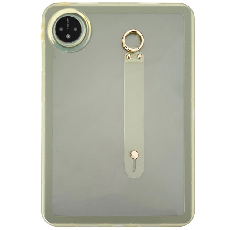 For Huawei MatePad Pro 11 2024 Wristband Holder PC Hybrid TPU Soft Tablet Case(Yellow) - free shipping - PMC Jewellery - Order now!