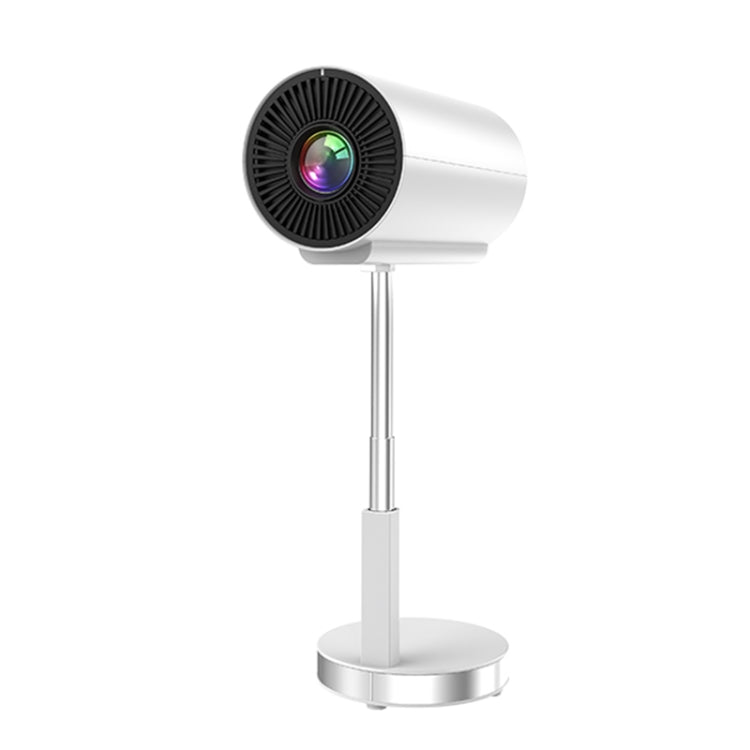 TS-3 1280x720P 260ANSI HiSilicon 352 Android 9.0 Telescopic Projector, EU Plug(White) - LED Projector by PMC TechLife | Online Shopping South Africa | PMC TechLife | Buy Now Pay Later Mobicred