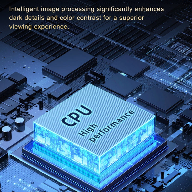 TS-3 1280x720P 260ANSI HiSilicon 352 Android 9.0 Telescopic Projector, US Plug(White) - LED Projector by PMC TechLife | Online Shopping South Africa | PMC TechLife | Buy Now Pay Later Mobicred