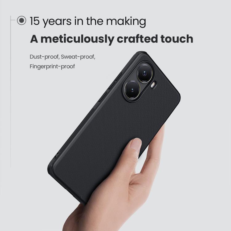 For Xiaomi Poco X7 Pro NILLKIN Frosted Shield Pro PC + TPU Phone Case(Black) - free shipping - PMc TechLife - Order now!