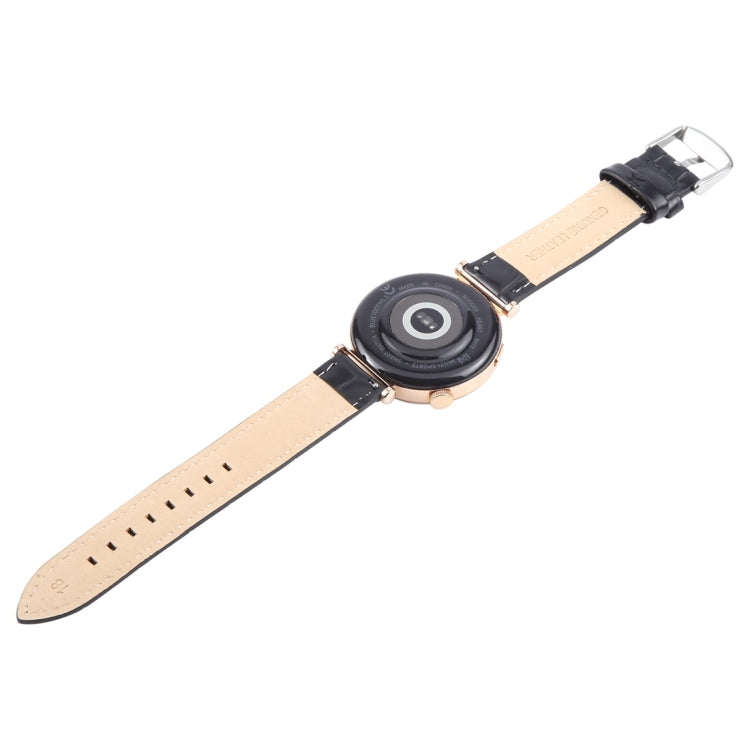 20mm Silver Steel Buckle Genuine Leather Watch Band Wristband(Bamboo Black) - 20mm Bands by PMc TechLife | Online Shopping South Africa | PMc TechLife | Buy Now Pay Later Mobicred