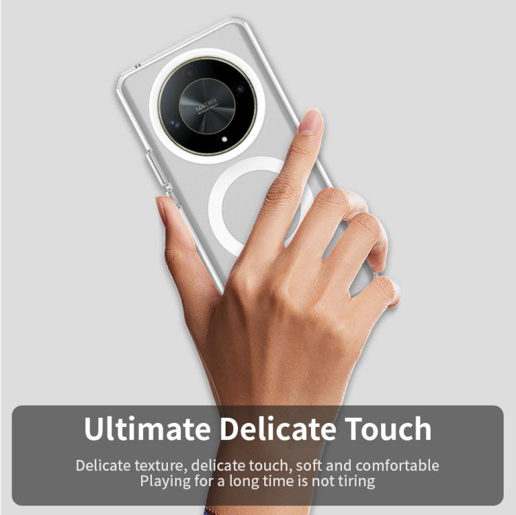 For Honor Magic6 Lite 5G Candy Magsafe PC Hybrid TPU Phone Case(White) - free shipping - PMC TechLife - Order now!