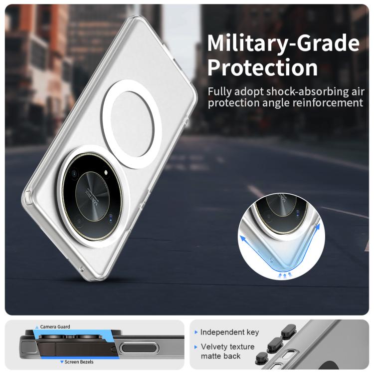 For Honor Magic6 Lite 5G Candy Magsafe PC Hybrid TPU Phone Case(White) - free shipping - PMC TechLife - Order now!