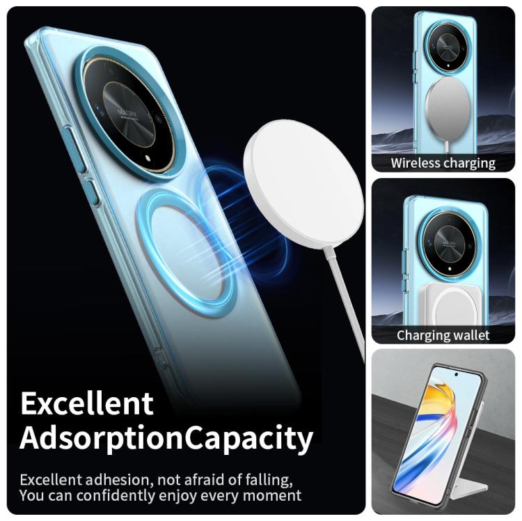 For Honor X9 Candy Magsafe PC Hybrid TPU Phone Case(Blue) - free shipping - PMC TechLife - Order now!