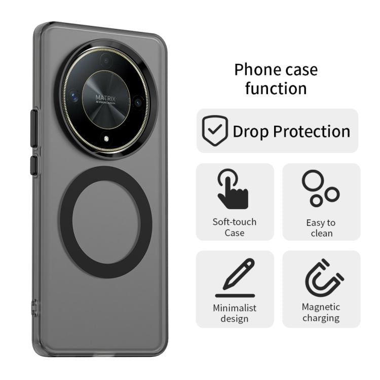 For Honor X50 Candy Magsafe PC Hybrid TPU Phone Case(Black) - free shipping - PMC TechLife - Order now!