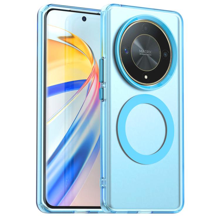 For Honor X50 Candy Magsafe PC Hybrid TPU Phone Case(Blue) - free shipping - PMC TechLife - Order now!