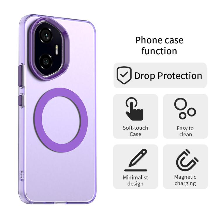 For Honor 300 Candy Magsafe PC Hybrid TPU Phone Case(Purple) - free shipping - PMC TechLife - Order now!