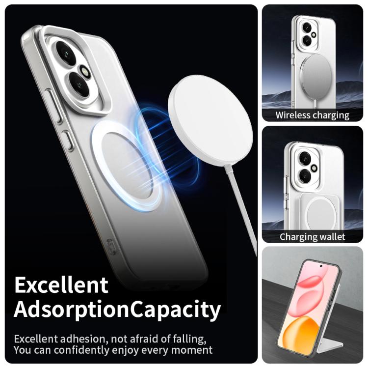 For Honor 400 Global 156.5mm Candy Magsafe PC Hybrid TPU Phone Case(White) - free shipping - PMC TechLife - Order now!