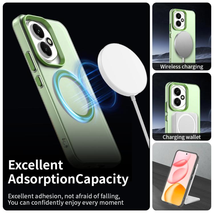 For Honor 400 Global 156.5mm Candy Magsafe PC Hybrid TPU Phone Case(Green) - free shipping - PMC TechLife - Order now!