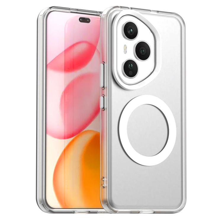 For Honor 400 Pro Global 160.8mm Candy Magsafe PC Hybrid TPU Phone Case(White) - free shipping - PMC TechLife - Order now!