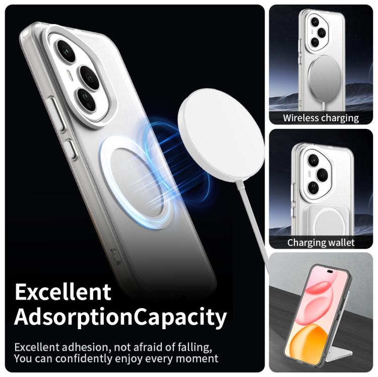 For Honor 400 Pro Global 160.8mm Candy Magsafe PC Hybrid TPU Phone Case(White) - free shipping - PMC TechLife - Order now!