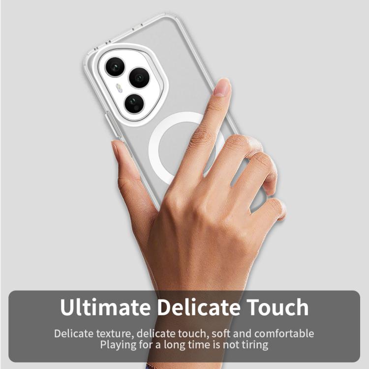 For Honor 400 Pro Global 160.8mm Candy Magsafe PC Hybrid TPU Phone Case(White) - free shipping - PMC TechLife - Order now!