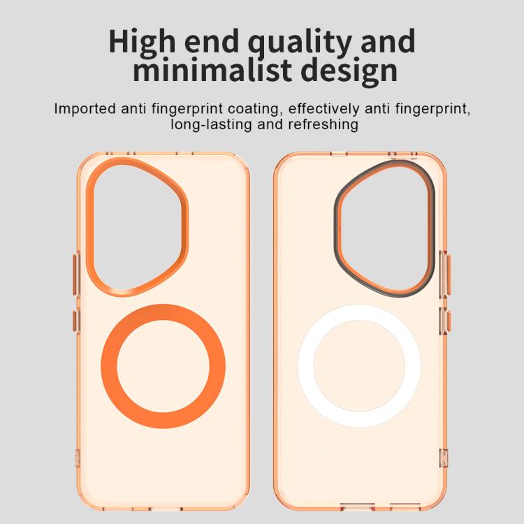 For Honor 400 Pro Global 160.8mm Candy Magsafe PC Hybrid TPU Phone Case(Orange) - free shipping - PMC TechLife - Order now!