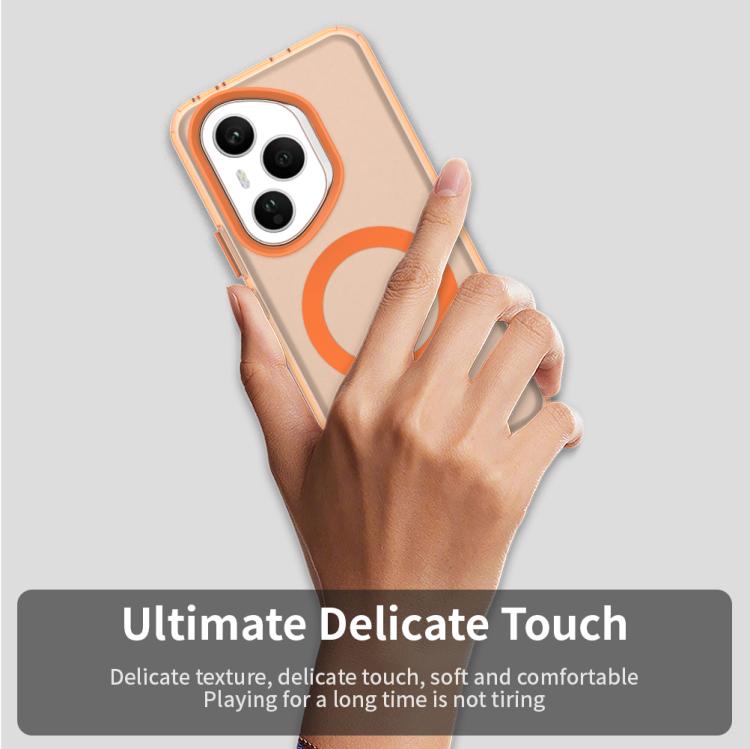 For Honor 400 Pro Global 160.8mm Candy Magsafe PC Hybrid TPU Phone Case(Orange) - free shipping - PMC TechLife - Order now!