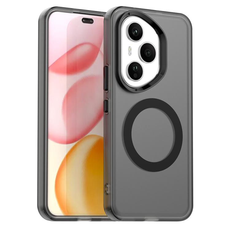 For Honor 400 Pro Global 160.8mm Candy Magsafe PC Hybrid TPU Phone Case(Black) - free shipping - PMC TechLife - Order now!