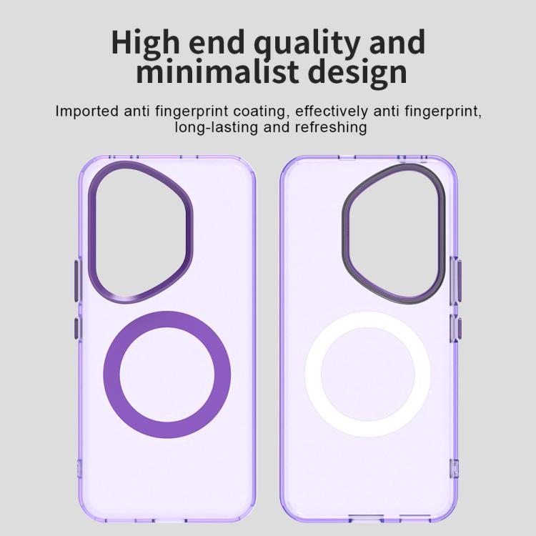 For Honor 400 Pro Global 160.8mm Candy Magsafe PC Hybrid TPU Phone Case(Purple) - free shipping - PMC TechLife - Order now!