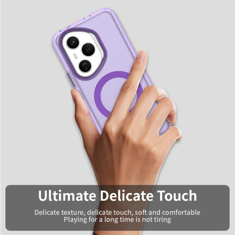 For Honor 400 Pro Global 160.8mm Candy Magsafe PC Hybrid TPU Phone Case(Purple) - free shipping - PMC TechLife - Order now!