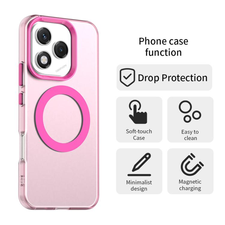 For Honor 400 Lite Global Candy Magsafe PC Hybrid TPU Phone Case(Red) - free shipping - PMC TechLife - Order now!