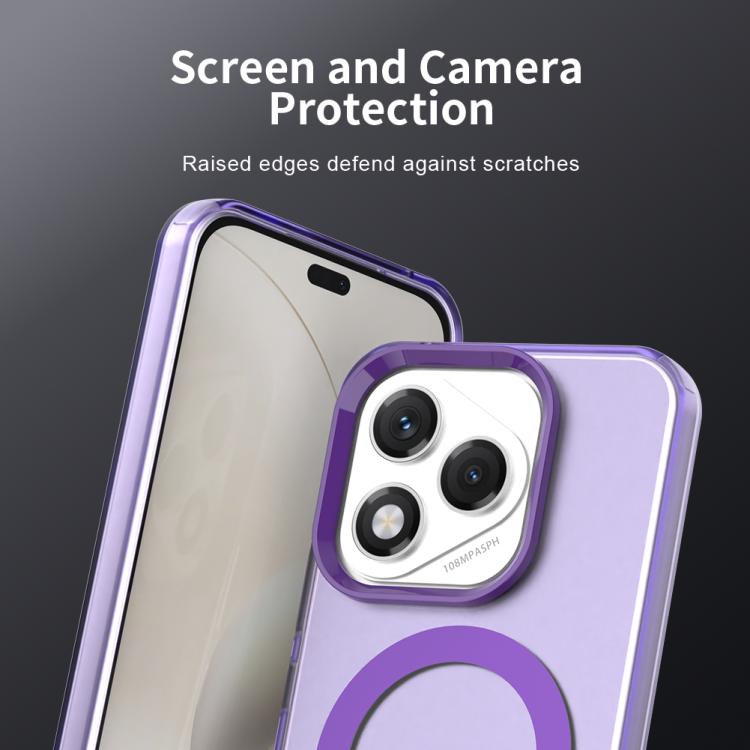 For Honor 400 Lite Global Candy Magsafe PC Hybrid TPU Phone Case(Purple) - free shipping - PMC TechLife - Order now!