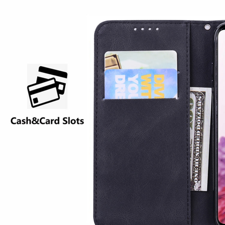 For Samsung Galaxy S25 5G Retro Skin Feel Butterflies Embossing Horizontal Flip Leather Phone Case(Black) - free shipping - PMC Jewellery - Order now!