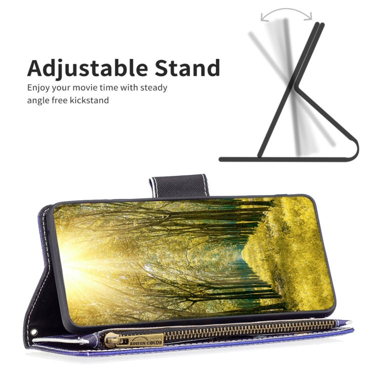 For Samsung Galaxy S25 5G Colored Drawing Pattern Zipper Leather Phone Case(Purple Butterfly) - Galaxy S25 5G Cases by PMC Jewellery | Online Shopping South Africa | PMC Jewellery | Buy Now Pay Later Mobicred