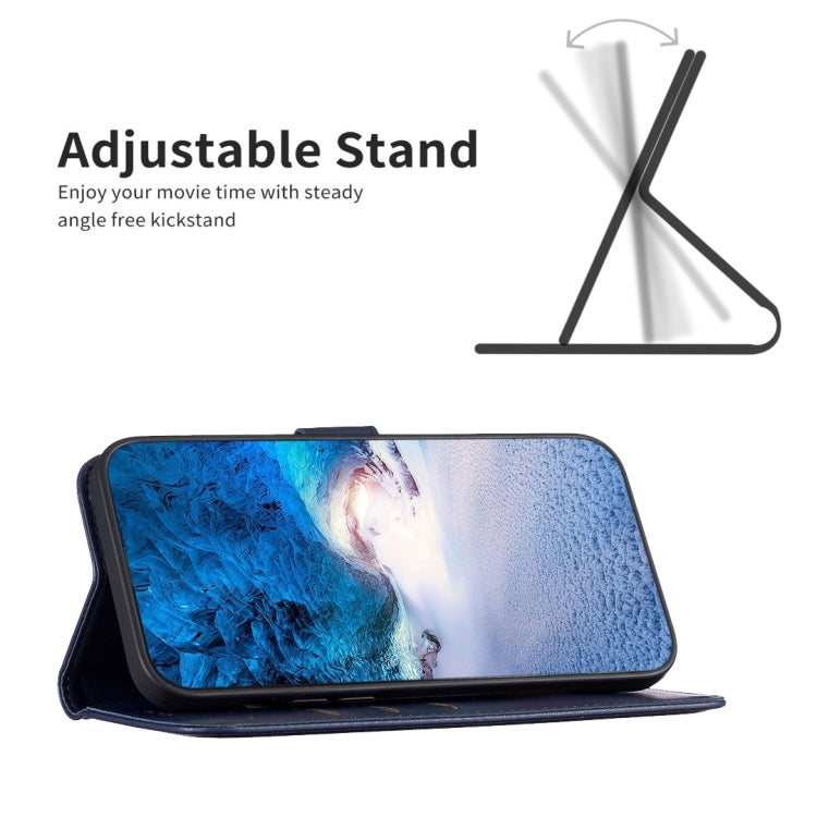 For Samsung Galaxy S25 Ultra 5G Magnetic Buckle Leather Phone Case(Blue) - Galaxy S25 Ultra 5G Cases by PMC Jewellery | Online Shopping South Africa | PMC Jewellery | Buy Now Pay Later Mobicred