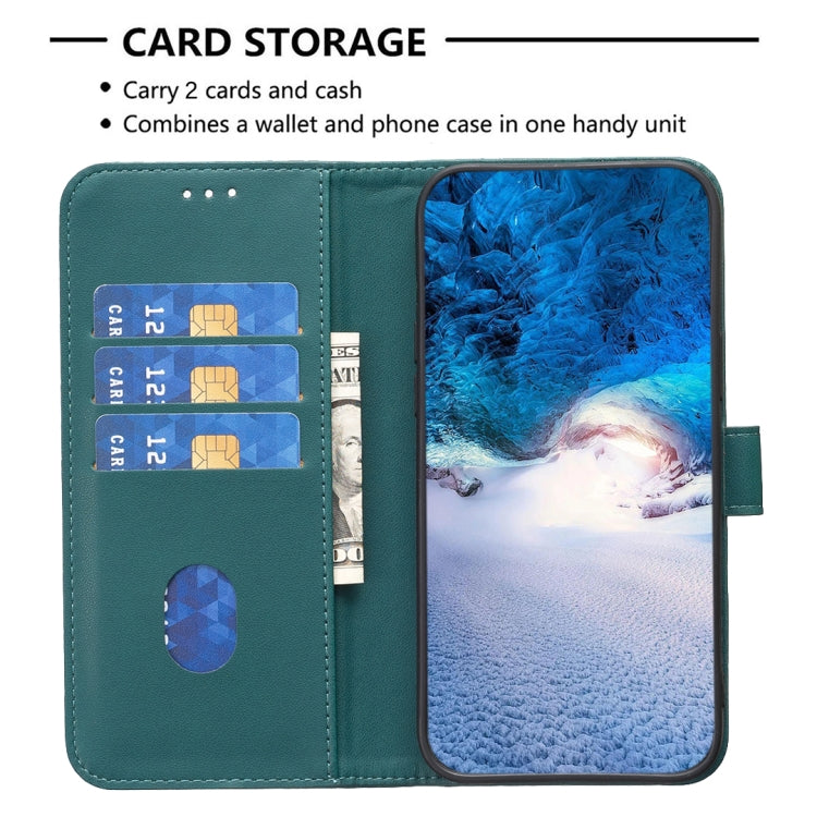 For Samsung Galaxy S25 Ultra 5G Magnetic Buckle Leather Phone Case(Green) - Galaxy S25 Ultra 5G Cases by PMC Jewellery | Online Shopping South Africa | PMC Jewellery | Buy Now Pay Later Mobicred