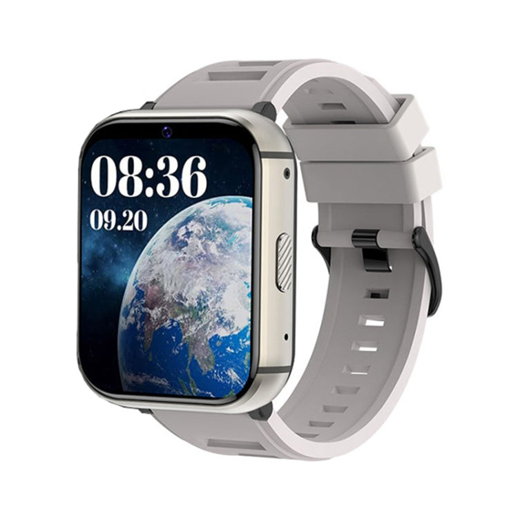 UNIWA DM66 4G Calling Smart Watch, 2GB+16GB, 1.99 inch IPS Screen Android 9.0 Support WiFi GPS(Silver) - free shipping - PMC TechLife - Order now!