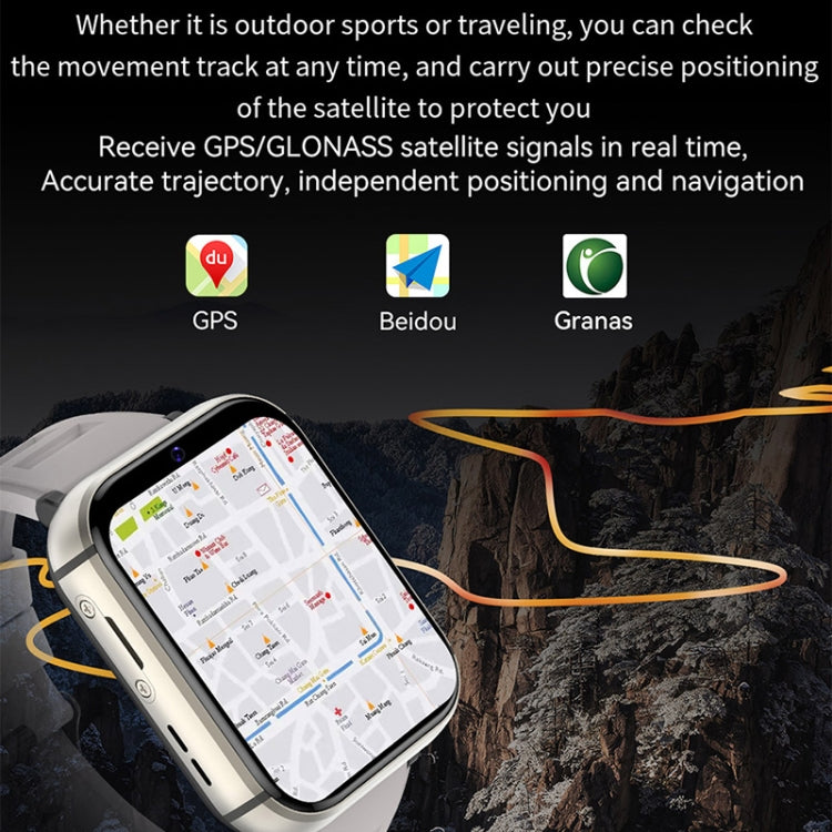 UNIWA DM66 4G Calling Smart Watch, 4GB+64GB, 1.99 inch IPS Screen Android 9.0 Support WiFi GPS(Black) - free shipping - PMC TechLife - Order now!