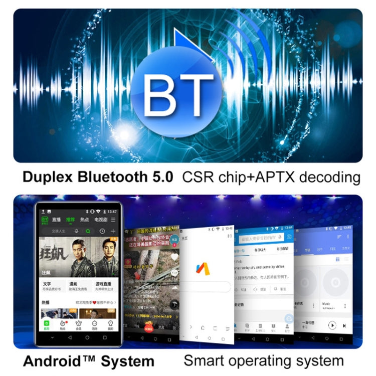 UNIWA MP009 4.0 inch IPS Screen Android 8.1 AI Smart Music Player Mini Tablet PC 2GB+16GB(Black) - free shipping - PMC TechLife - Order now!