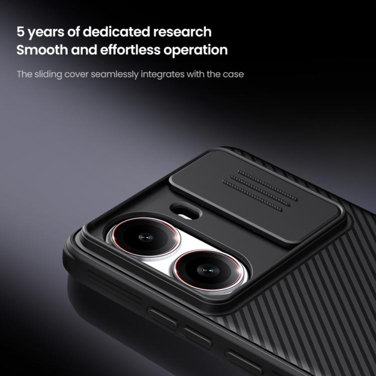 For Redmi Turbo 4 NILLKIN CamShield Pro PC Phone Case(Black) - free shipping - PMc TechLife - Order now!