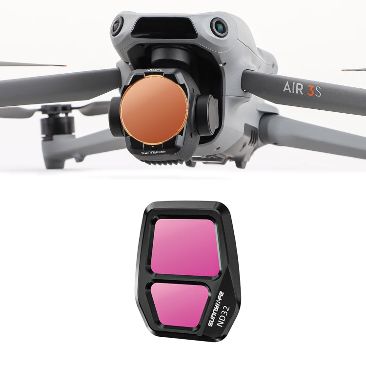 For DJI Air 3S Sunnylife Camera Lens Filter, Filter:ND32 - free shipping - PMC TechLife - Order now!