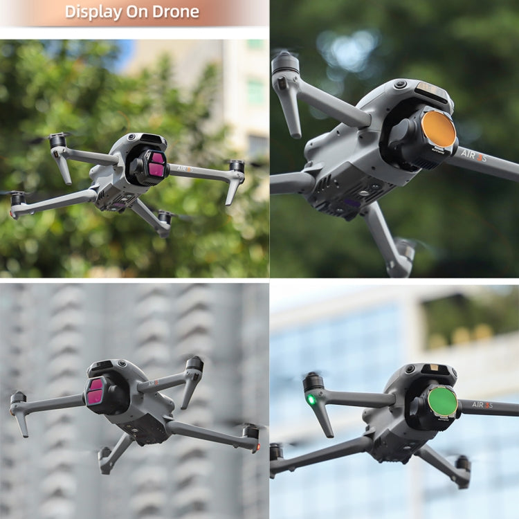 For DJI Air 3S Sunnylife Camera Lens Filter, Filter:MCUV - free shipping - PMC TechLife - Order now!