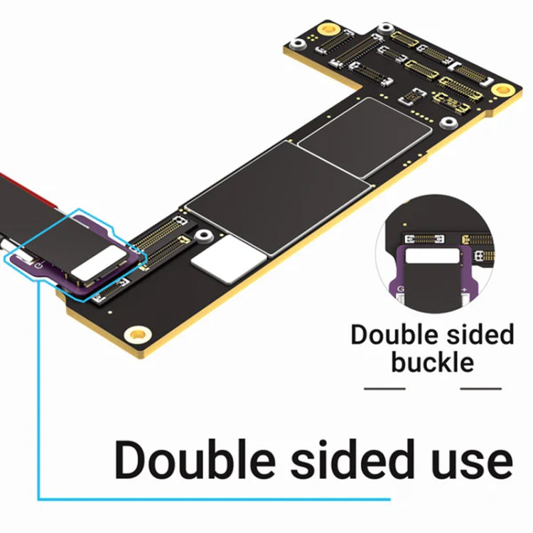 2UUL BT02 Detachable Double Sided Power Boot Battery Connector for iPhone 8 to 15 Pro Max / Android - Test Tools by 2UUL | Online Shopping South Africa | PMC TechLife | Buy Now Pay Later Mobicred