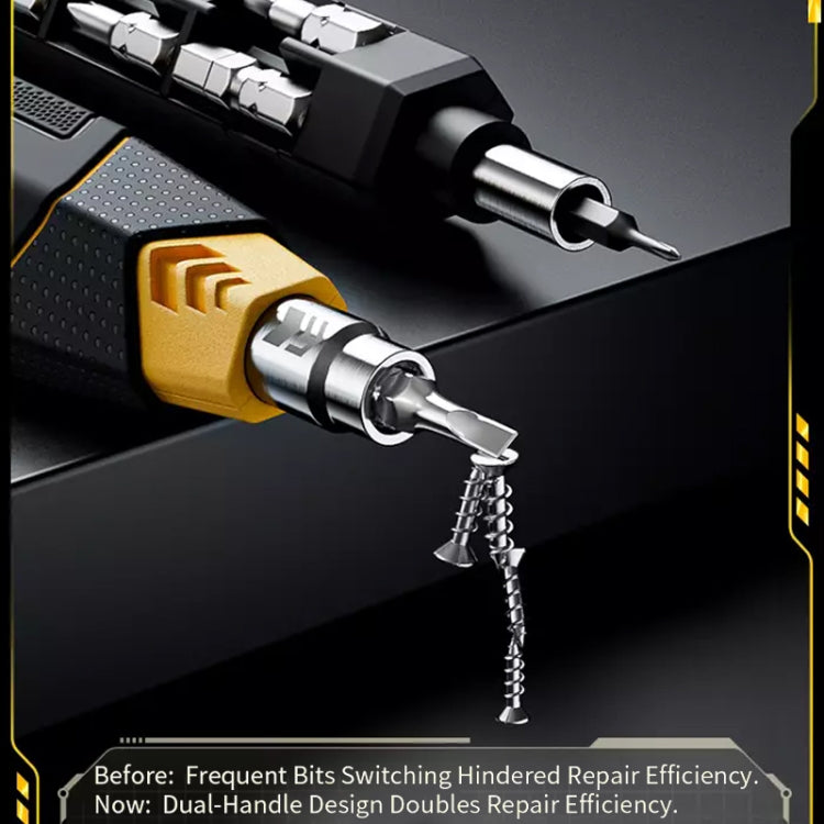 JAKEMY JM-8197 16 in 1 Manual Magnetic High Hardness Precision Screwdriver - Screwdriver Set by JAKEMY | Online Shopping South Africa | PMC TechLife | Buy Now Pay Later Mobicred