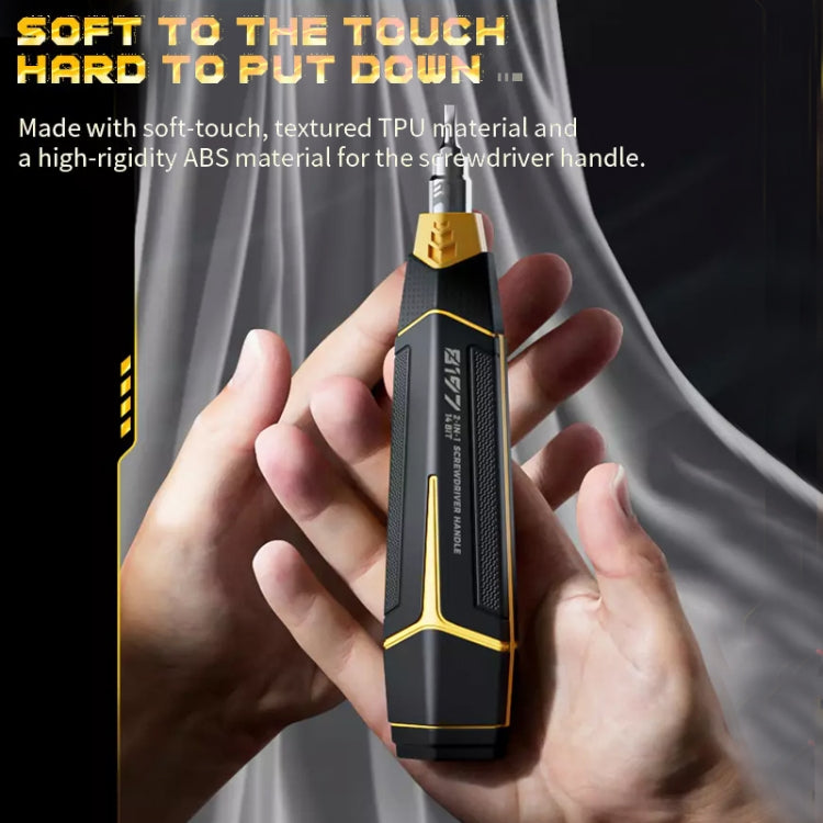 JAKEMY JM-8197 16 in 1 Manual Magnetic High Hardness Precision Screwdriver - Screwdriver Set by JAKEMY | Online Shopping South Africa | PMC TechLife | Buy Now Pay Later Mobicred