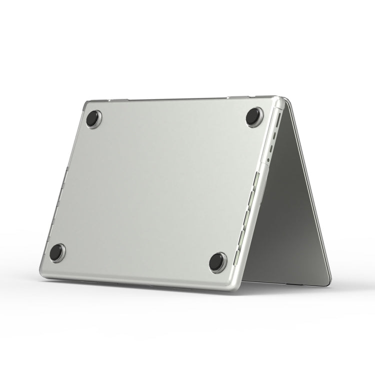 For MacBook Pro 14.2 inch 2024 Crystalline Matte Hardshell Laptop Protective Case(Transparent) - MacBook Pro Cases by PMC Jewellery | Online Shopping South Africa | PMC Jewellery | Buy Now Pay Later Mobicred