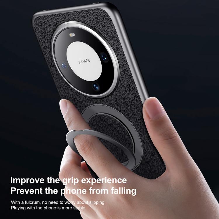 For Huawei Pura 70 Pro / 70 Pro+ SULADA Top Grain Leather MagSafe Magnetic Holder Phone Case(Green) - Huawei Cases by SULADA | Online Shopping South Africa | PMC Jewellery | Buy Now Pay Later Mobicred