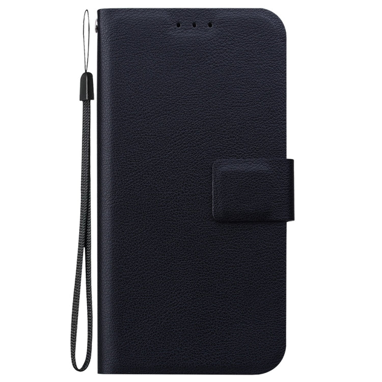 For Samsung Galaxy S25+ 5G Ultra-thin Voltage Magnetic Buckle Leather Phone Case(Black) - Galaxy S25+ 5G Cases by PMC TechLife | Online Shopping South Africa | PMC TechLife | Buy Now Pay Later Mobicred