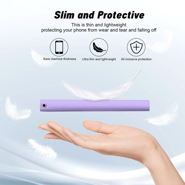 For Samsung Galaxy S25 5G Ultra-thin Voltage Magnetic Buckle Leather Phone Case(Purple) - Galaxy S25 5G Cases by PMC TechLife | Online Shopping South Africa | PMC TechLife | Buy Now Pay Later Mobicred