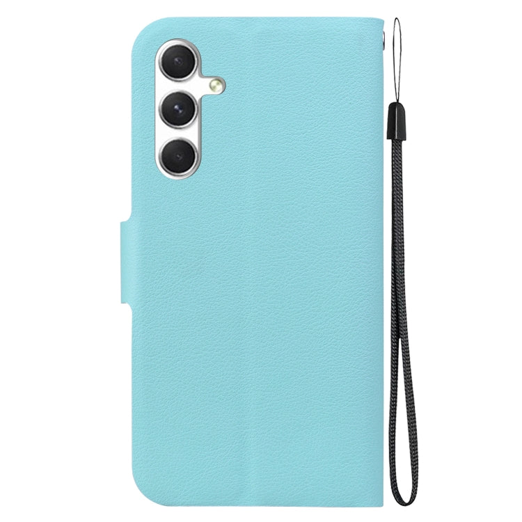 For Samsung Galaxy S25 5G Ultra-thin Voltage Magnetic Buckle Leather Phone Case(Green) - Galaxy S25 5G Cases by PMC TechLife | Online Shopping South Africa | PMC TechLife | Buy Now Pay Later Mobicred