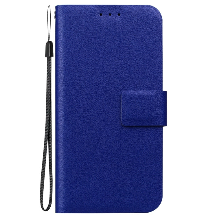 For Samsung Galaxy S25 5G Ultra-thin Voltage Magnetic Buckle Leather Phone Case(Blue) - Galaxy S25 5G Cases by PMC TechLife | Online Shopping South Africa | PMC TechLife | Buy Now Pay Later Mobicred