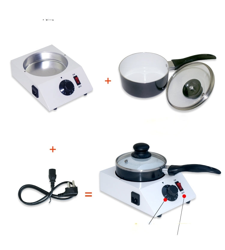 Chocolate Melting Machine With Adjustable Thermostat Melting Wax Machine, Size:29x22x19cm(US Plug) - free shipping - PMC TechLife - Order now!