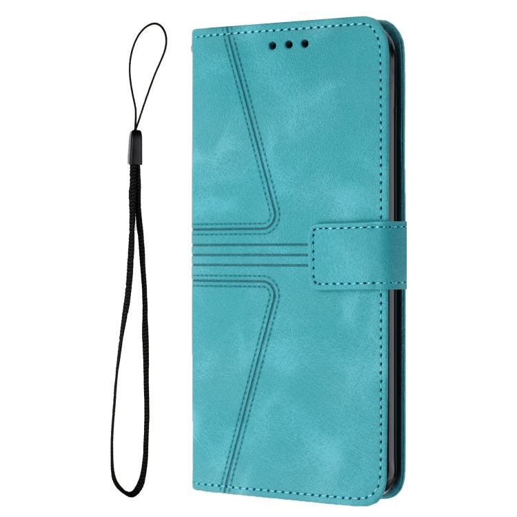 For Samsung Galaxy S25 Ultra 5G Triangle Solid Color Leather Phone Case(Green) - Galaxy S25 Ultra 5G Cases by PMC TechLife | Online Shopping South Africa | PMC TechLife | Buy Now Pay Later Mobicred