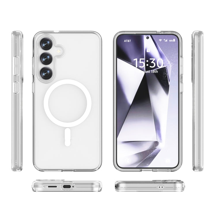 For Samsung Galaxy S25+ 5G Terminator MagSafe Magnetic Phone Case(Transparent) - free shipping - PMC Jewellery - Order now!