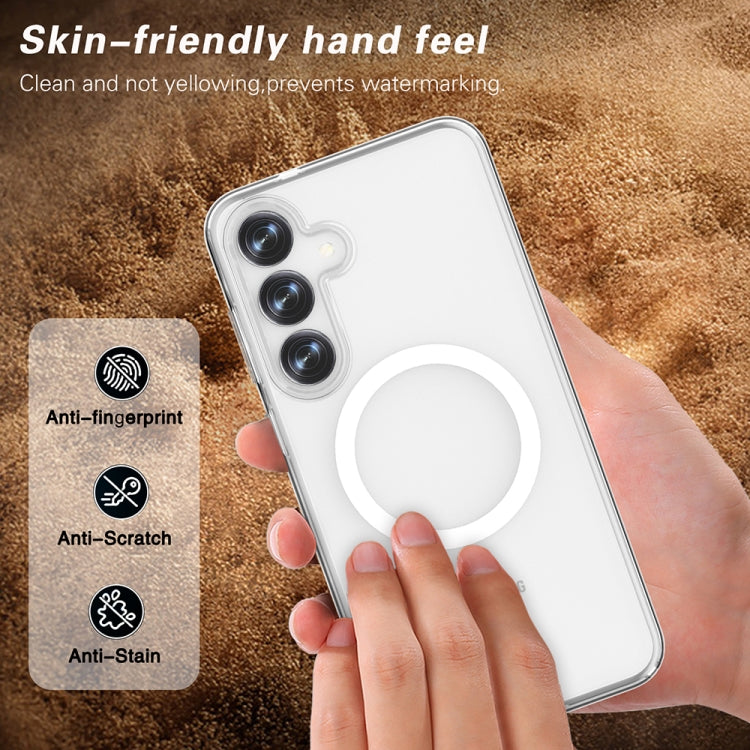 For Samsung Galaxy S25+ 5G Terminator MagSafe Magnetic Phone Case(Transparent) - free shipping - PMC Jewellery - Order now!