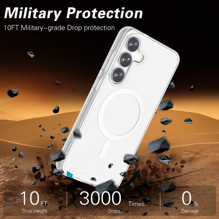 For Samsung Galaxy S25+ 5G Terminator MagSafe Magnetic Phone Case(Transparent) - free shipping - PMC Jewellery - Order now!
